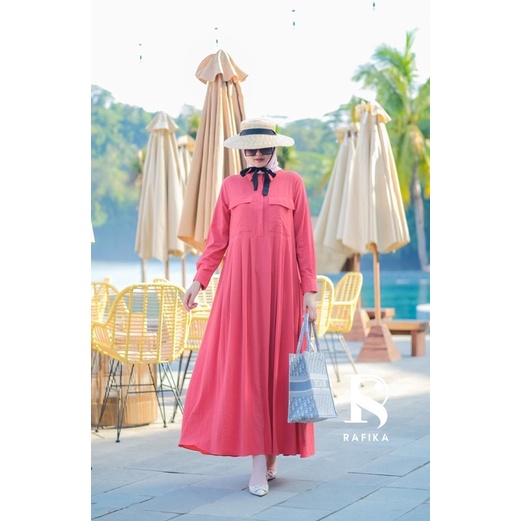 Seika midi dress by Rafika Store.