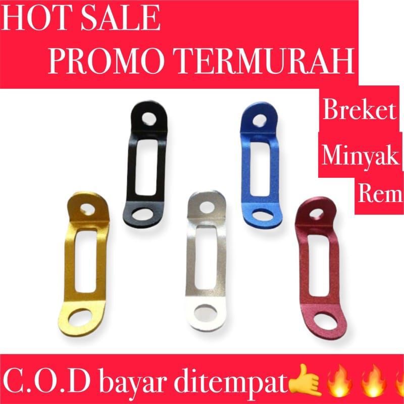 Kawat tiang master rem breket tabung minyak rem brembo universal dudukan tabung minyak rem universal