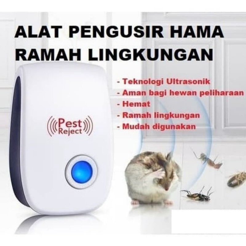 alat pengusir tikus kecoa ultrasonic pest repeller alat anti tikus hama