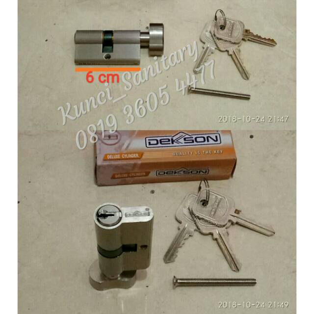 Silinder Knob Dekkson / Silinder Putar Dekkson / Anak Kunci Putar Dekkson