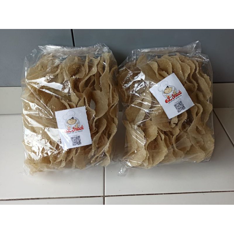 

Kerupuk karak mentah