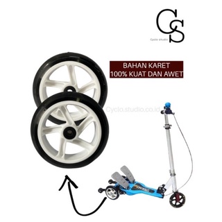 Roda ban belakang otoped scooter skuter sekuter otopet Pedal injak gowes pijak