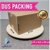 Kardus Packing 27x20x14,5 cm Tebal 4mm / Karton Kardus Packing Besar Polos Baru/ Karton Kardus baru 