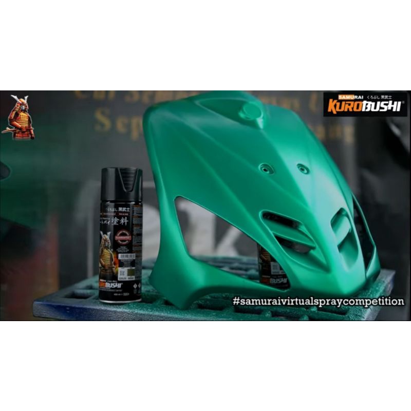 SAMURAI PAINT Y017* YAMAHA CANDY GREEN HIJAU 400ml cat semprot spray paint pilox pilok