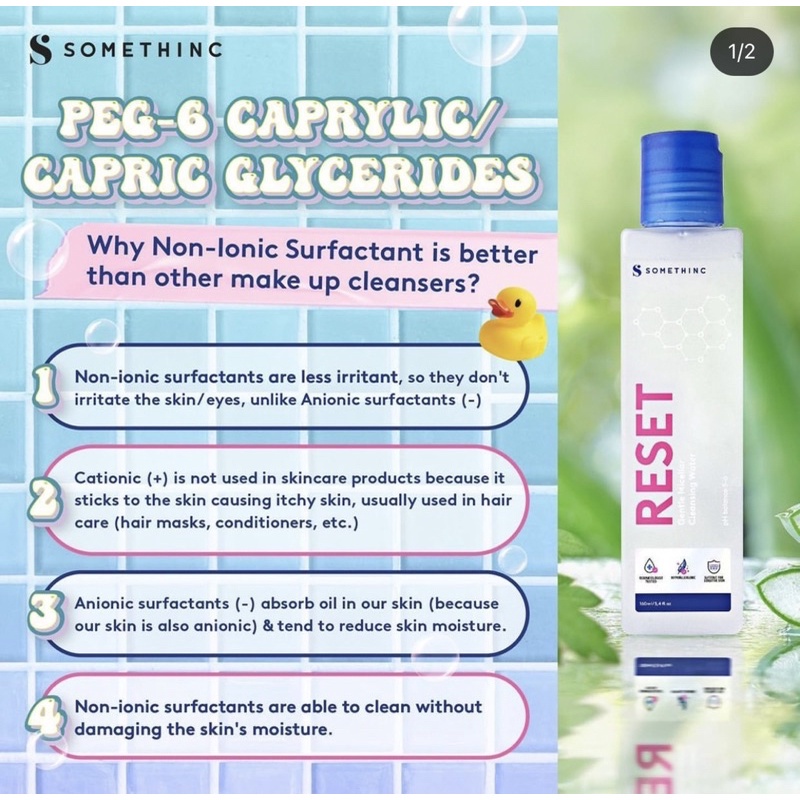 [SOMETHINC] Reset Gentle Micellar Cleansing Water