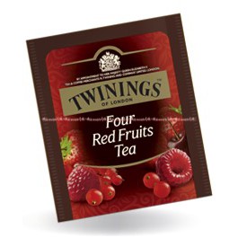 Twinings Of London Four Red Fruits Tea Teh Aroma Buah isi 25bag Twining