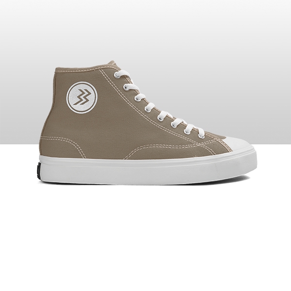 Geoff Max Official - Timeless Hi Olive Grey White | Sepatu Pria | Sepatu Wanita | Sepatu Unisex