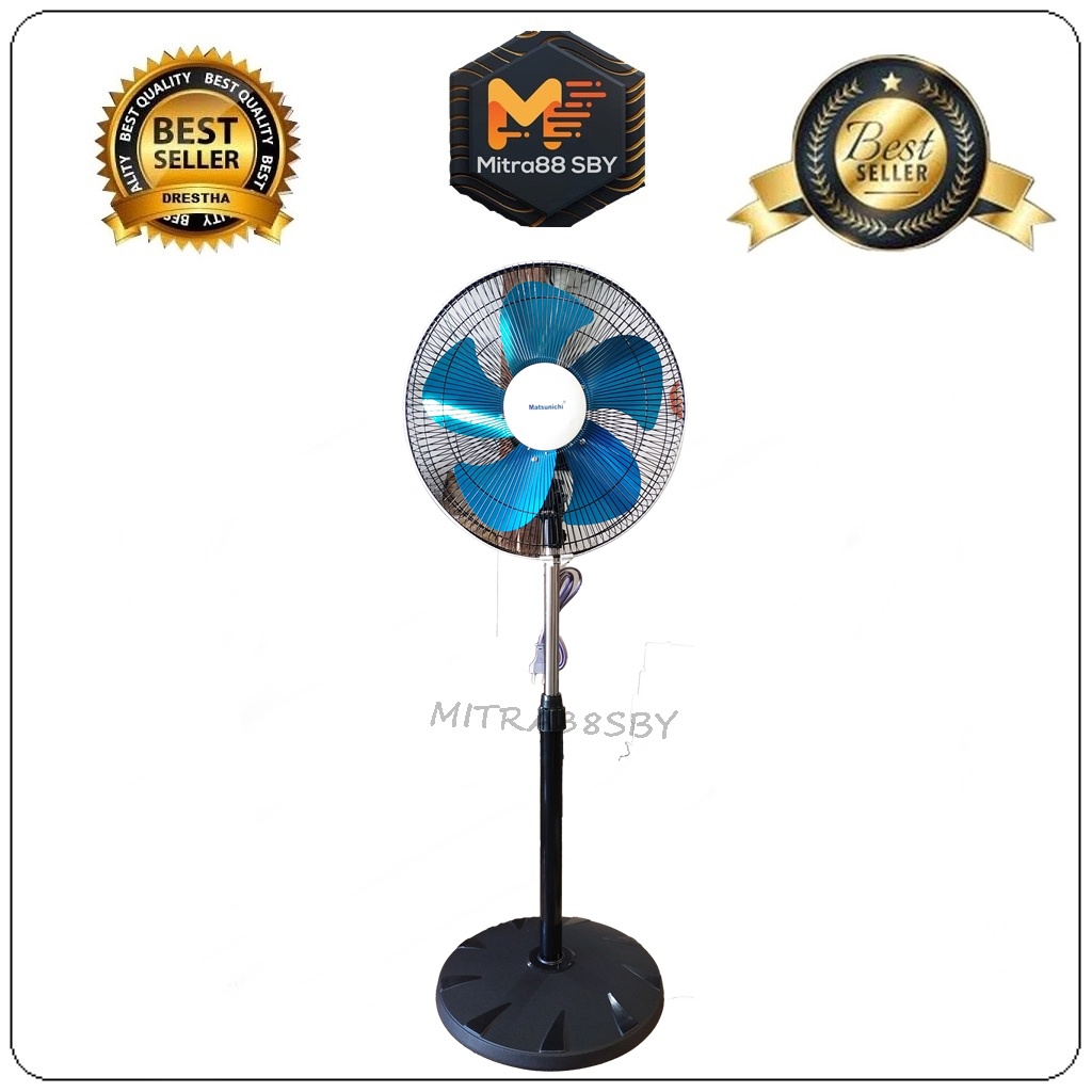 Mitra88sby Kipas Angin Berdiri MATSUNICHI Stand Fan Kaki Bulat SF328-A1428 14 Inch