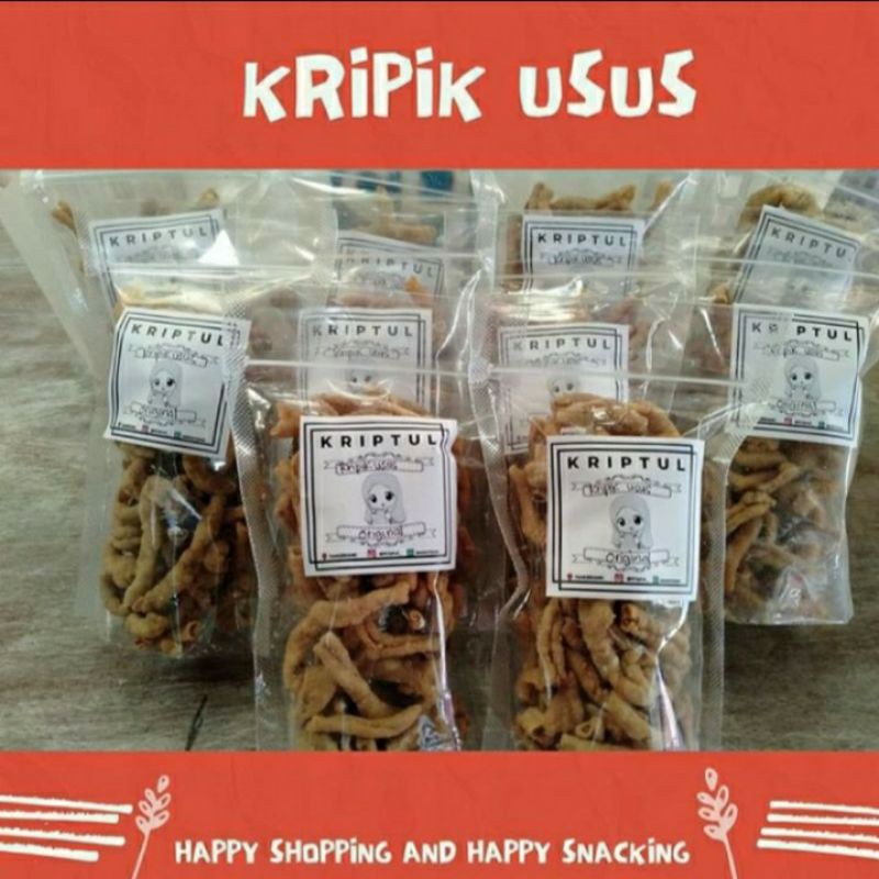 

KRIPIK USUS, KRIPIK RENYAH DAN MURAH
