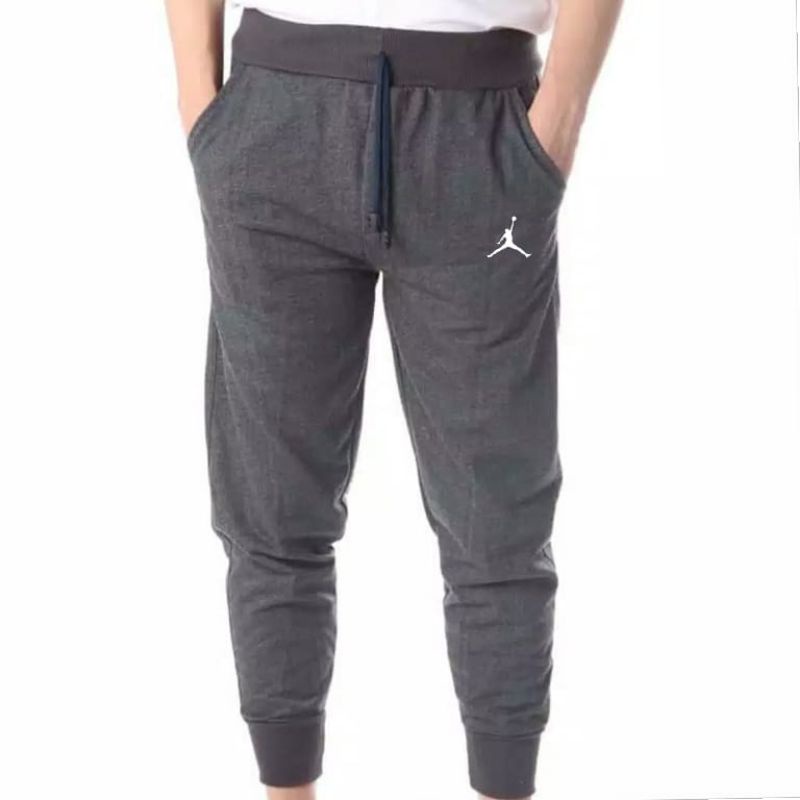 CELANA JOGER SWEATPANTS TRENING TRAINING OLAHRAGA POLOS PANJANG PRIA WANITA GAMMING SANTAI PANTAI