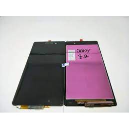 Layar LCD TS Touchscreen Fullset SONY XPERIA Z2 BIG 5.2 inch D6503 D6502 ORI BLACK