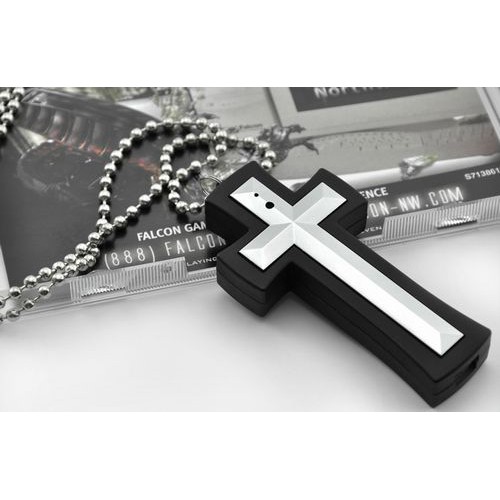 Terlaris Spy camera kalung salib 4GB new