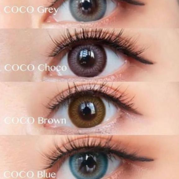 

DAPATKAN SEGERA ❅ SOFTLENS GEL COCO GREY 14.2MM - (NORMAL S.D -600)**