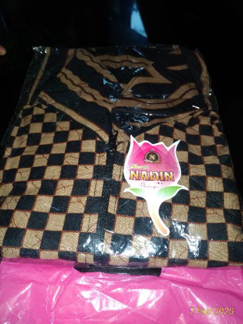 Maxi Cardi Genes Batik Parang Ireng Rompi Panjang Outerwear