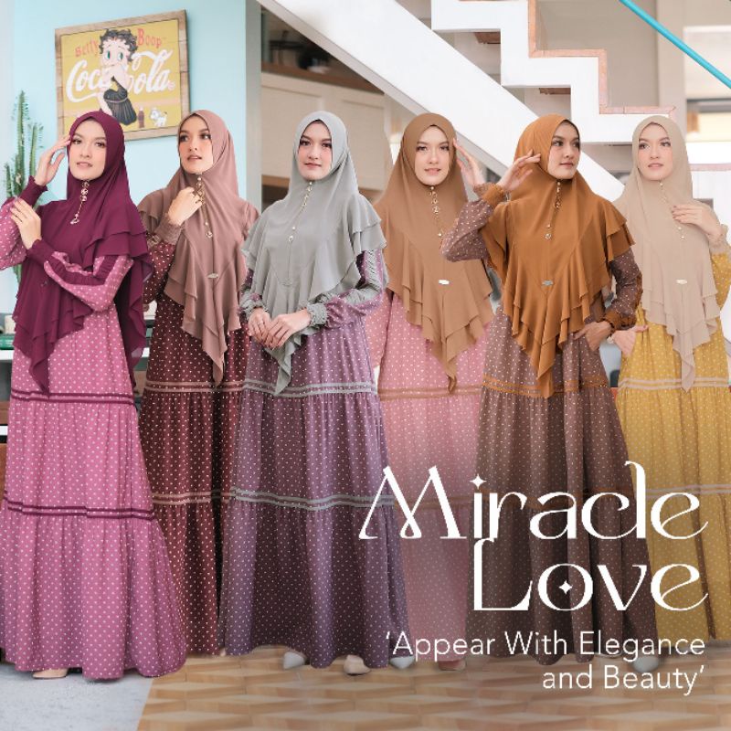 ORI GAMIS MIRACLE LOVE BY FENUZA MUSLIM WEAR