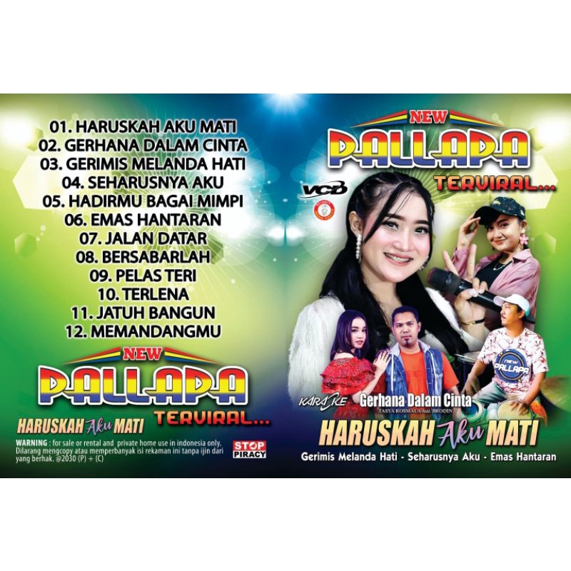 KASET VCD LAGU MUSIK DANGDUT KOPLO NEW PALLAPA TERVIRAL