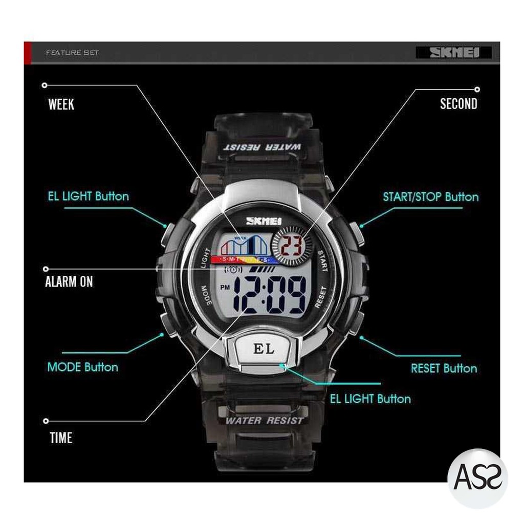 ASS Shop - SKMEI Jam Tangan Sporty Anak - 1450