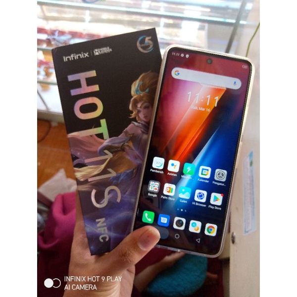 infinix hot 11s 6+3/128