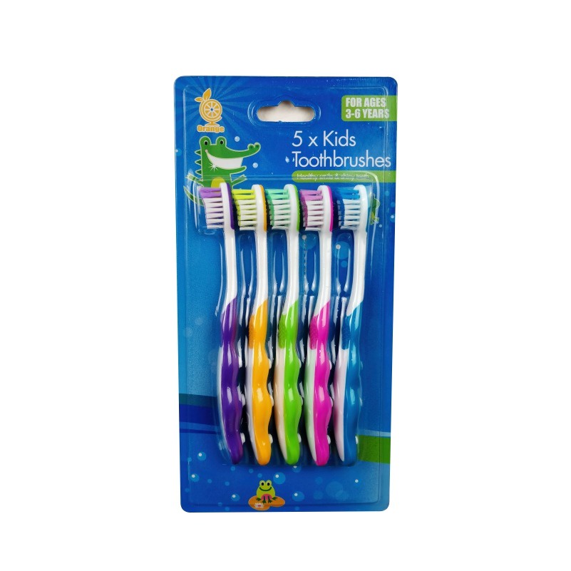 Sikat Gigi Isi 4PCS warna pastel  Dengan Bulu Halus dan Lembut Cotton Toothbrush Double Care Sensitive WHFURNITIRE