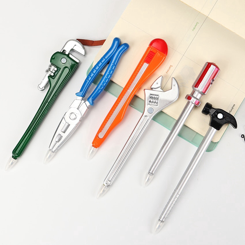 1 Piece Personality Hardware Tools Korean Stationery Creative Ballpoint Pen School Office Supplies