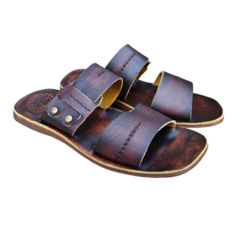 SANDAL PRIA FULL KULIT SAPI ASLI 100% BERKUALITAS