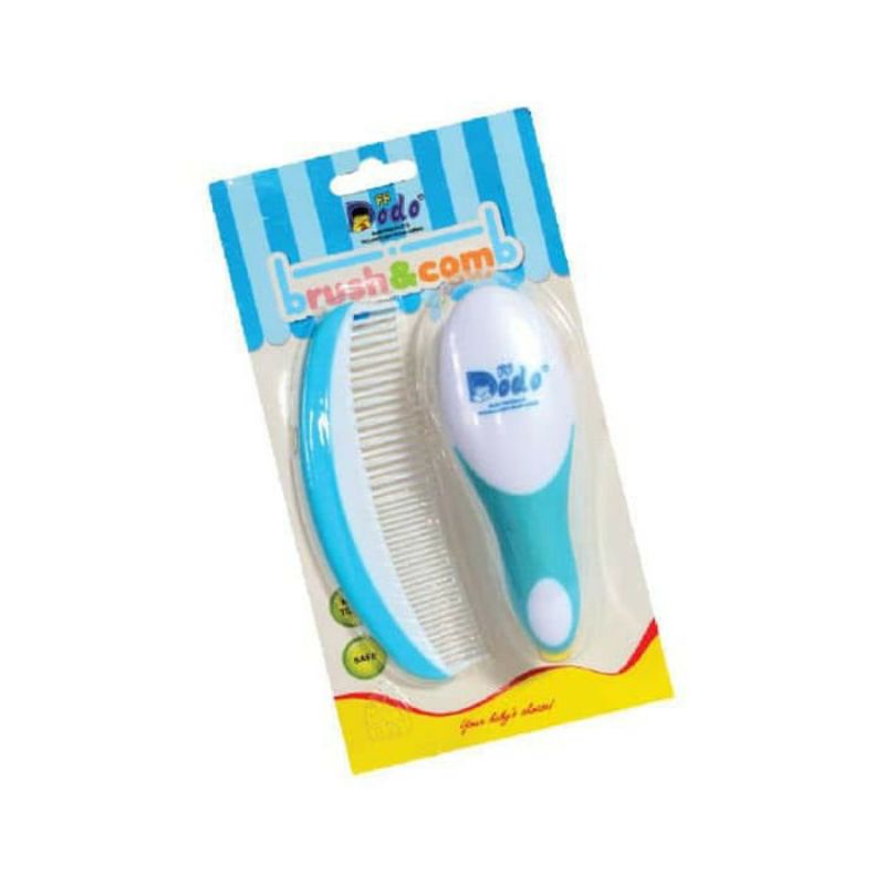 Dodo brush &amp; comb/ sisir rambut bayi