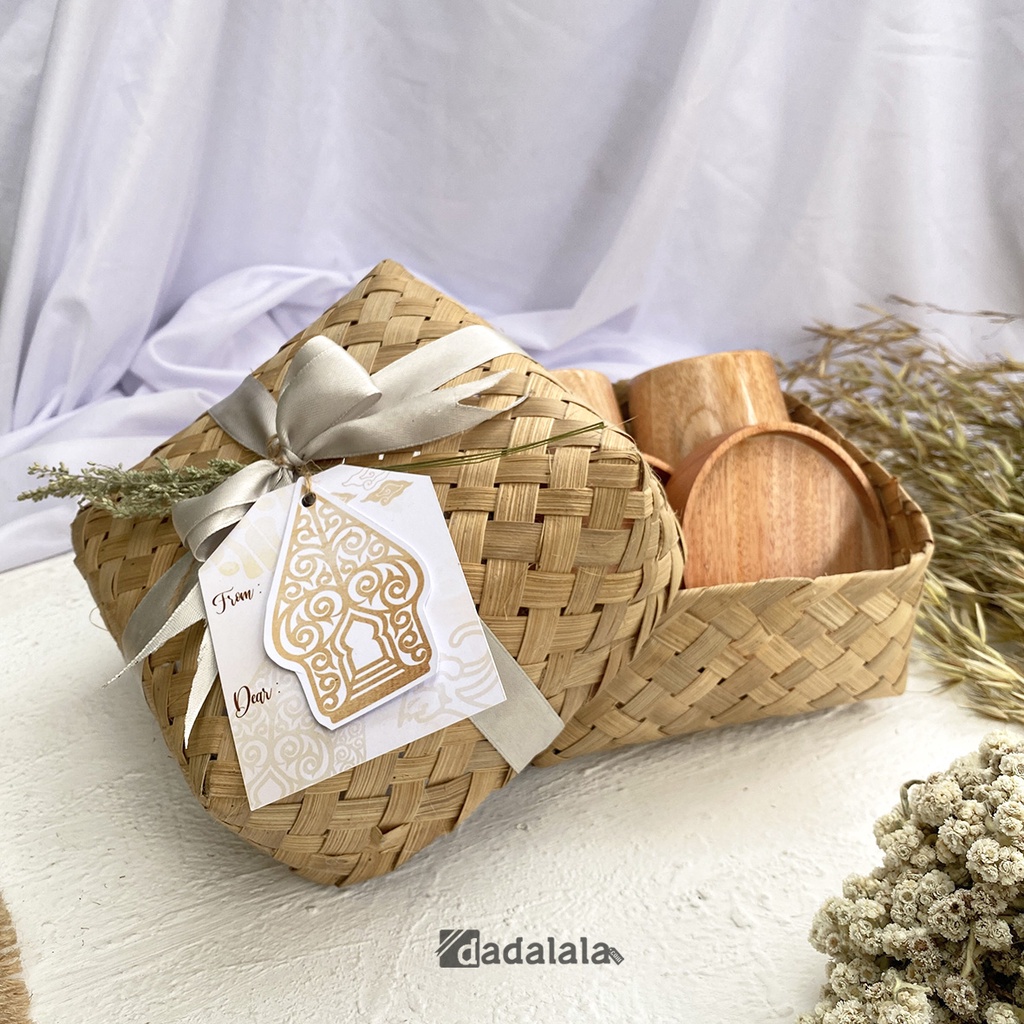 DADALALA Hampers / Kado Pernikahan / Gift Peralatan Dapur Bahan Kayu Paket &quot;ABIMANYU&quot;