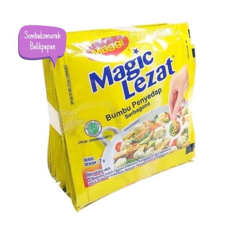 

maggi MAGIC LEZAT renteng (12x7gr) (long expired)