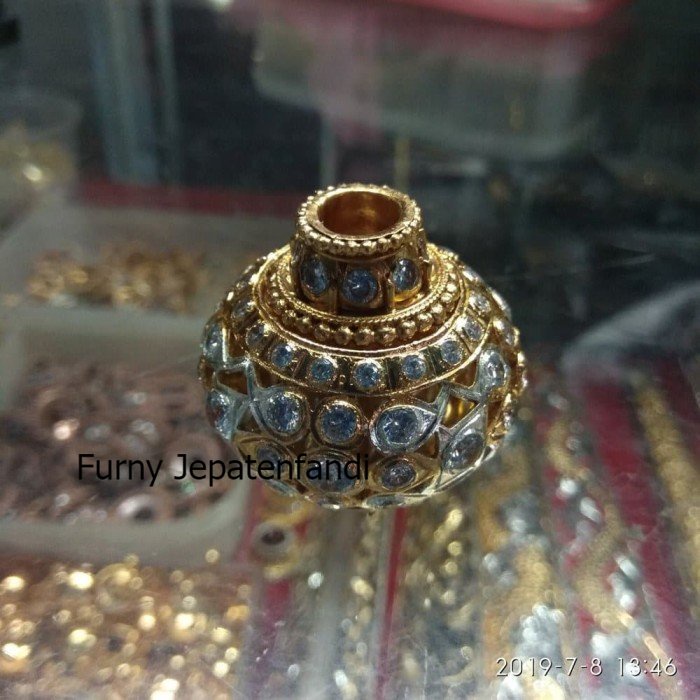 Mendak Selut Keris Kuning Emas Motif Permata Unik Terlengkap Seindonesia FJF