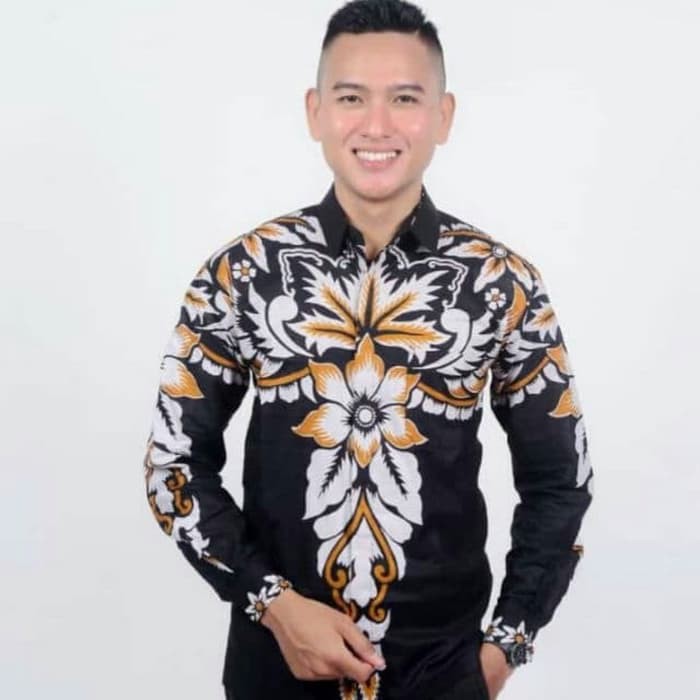 Kemeja Batik Pria Lengan Panjang HN 0154 Batik Pekalongan