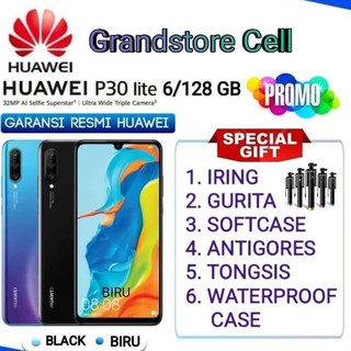 Amazon Com Huawei P30 Lite 128gb 4gb Ram 6 2 Display Ai Triple Camera Dual Sim Global Gsm Factory Unlocked Phone Peacock Blue Electronics