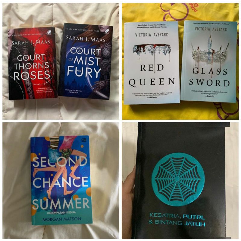 PRELOVED novel ksatria putri dan bintang jatuh