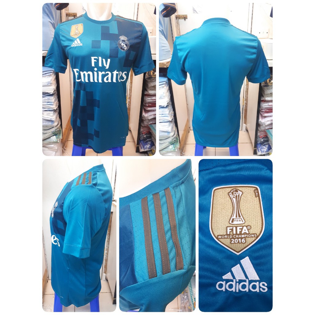 Jersey Real Madrid 3rd 17-18 GO WCC 2016