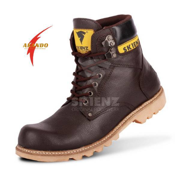 Sepatu Pria I Akando HOLTON Original Skienz Kulit safety