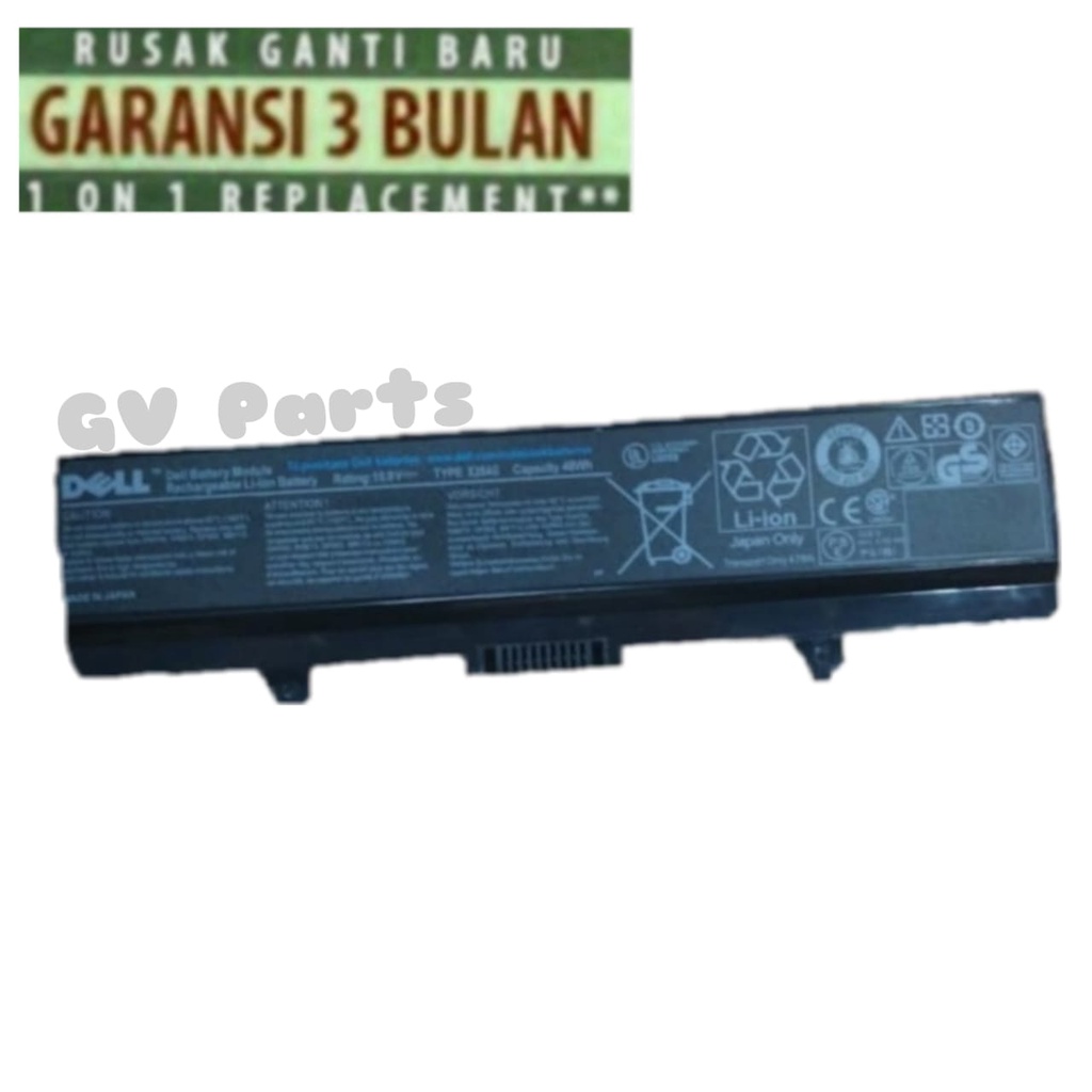 Baterai Laptop Dell 1525
