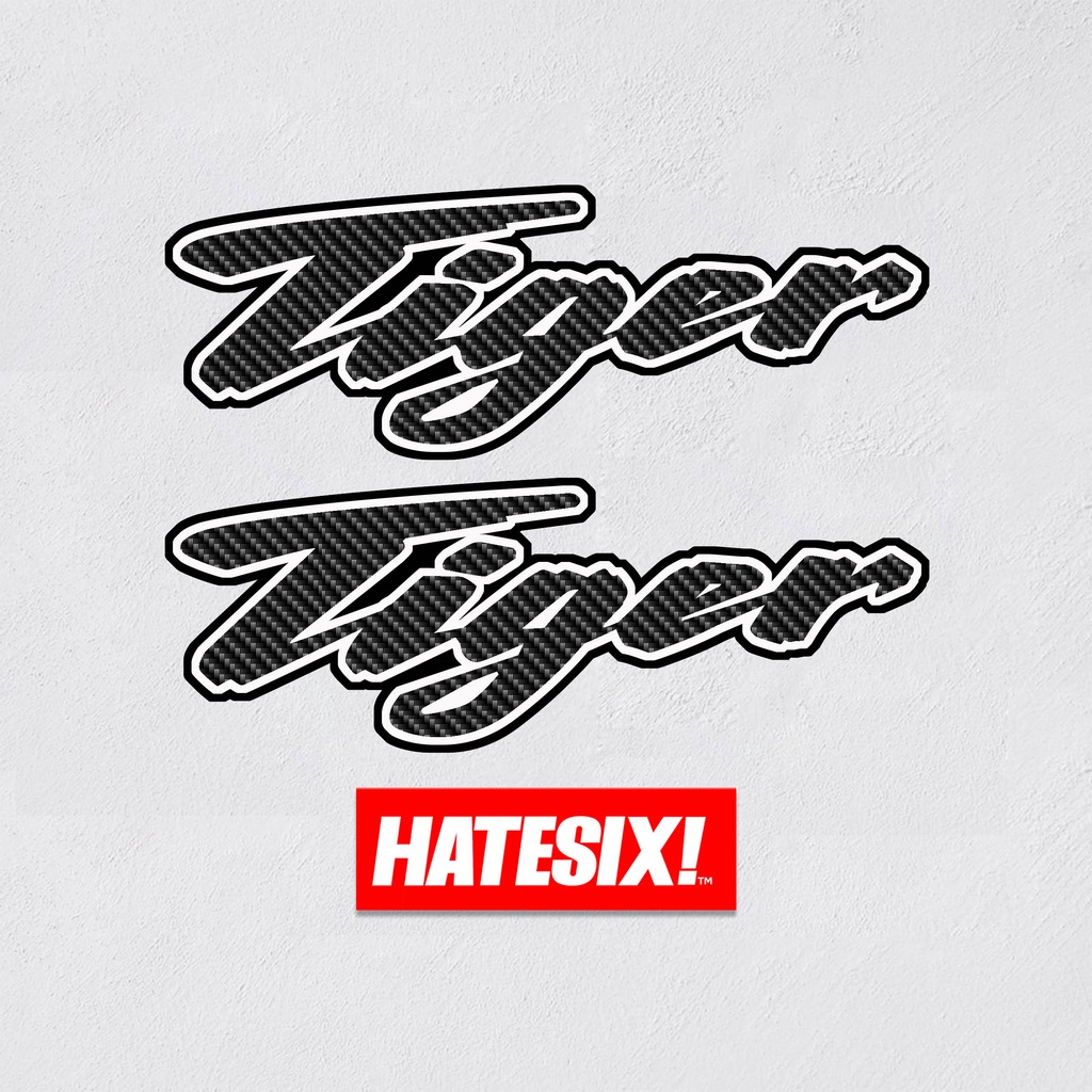 Stiker Sticker Decal Honda Tiger Herex Hatesix