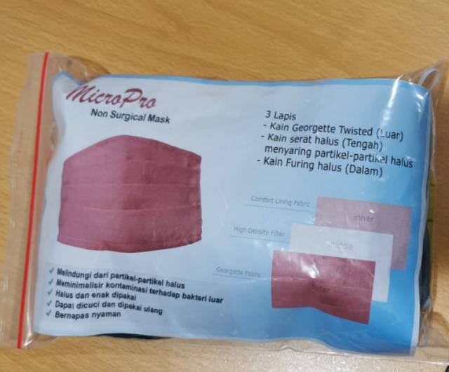 MASKER KAIN 3 PLY