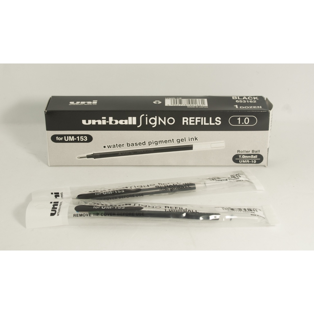 

REFILL / ISI PULPEN GEL / CAIR UNIBALL SIGNO UMR - 10 HITAM