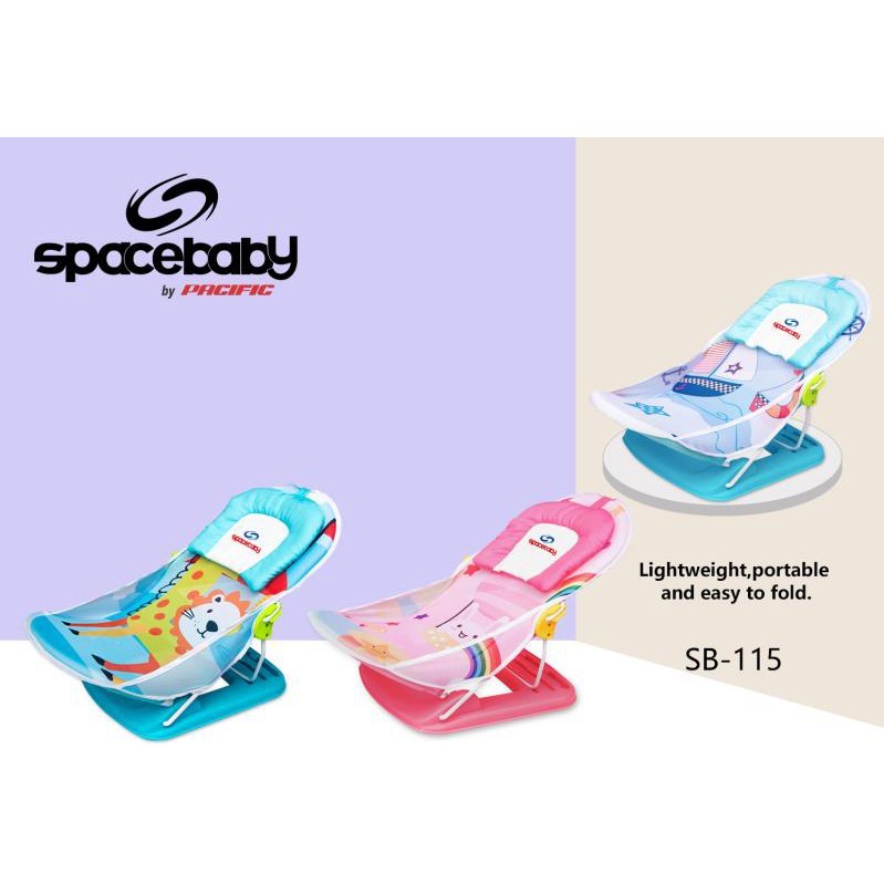 Space Baby SpaceBaby SB-115 Deluxe Baby Bather Kursi Jaring Mandi Bayi