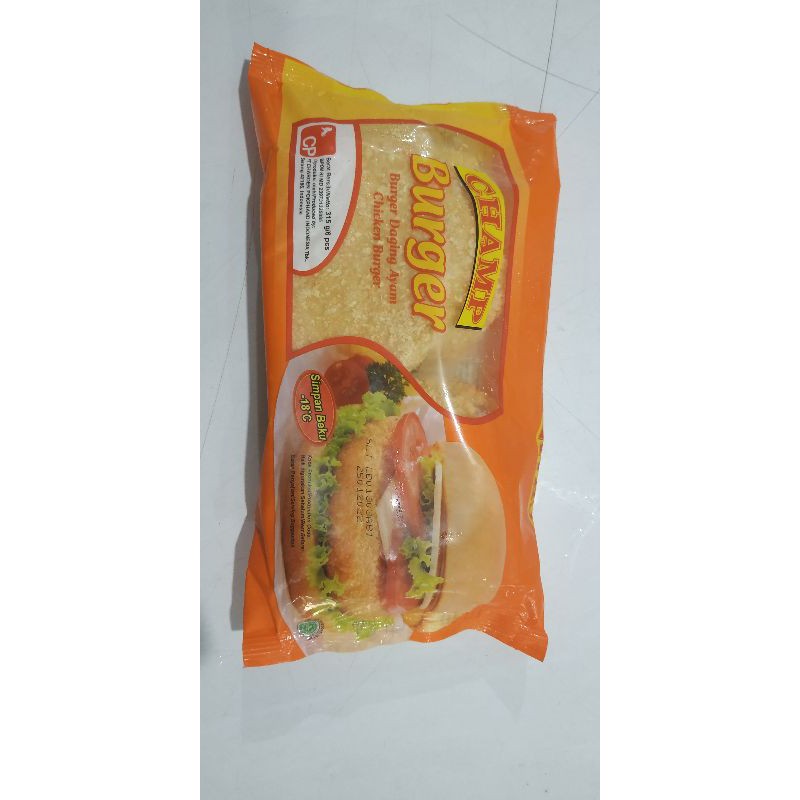 

CHAMP CHICKEN BURGER 315GR ISI 6
