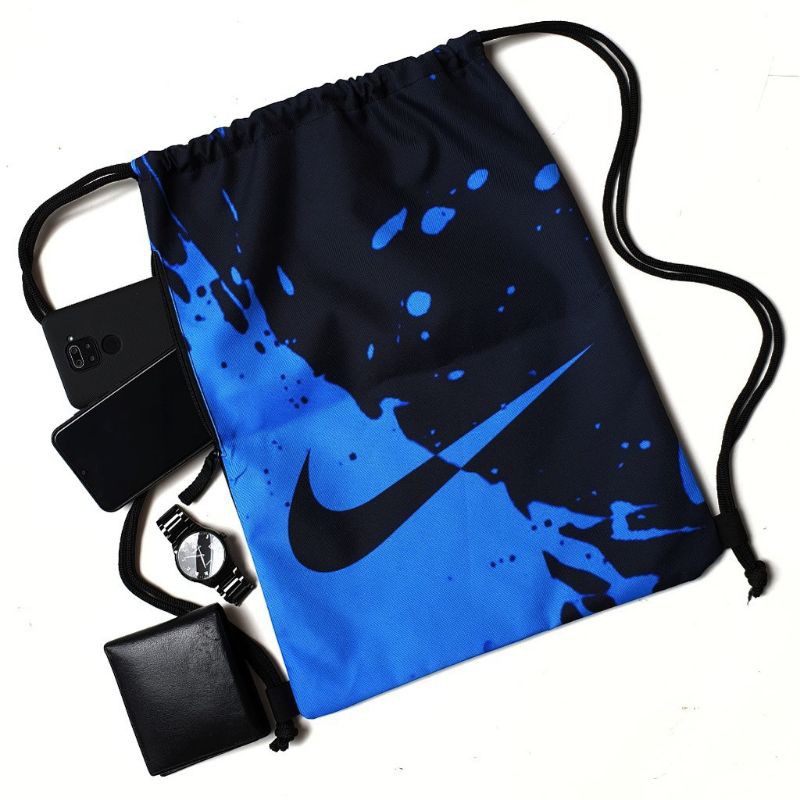 Tas Bola Pria Tas Serut Nike Stringbag Olahraga Tas Futsal Gymbag