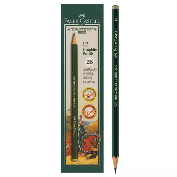 

pensil 2B faber-castell/ pencil for computer/ pensil ujian