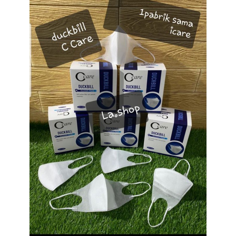 masker duckbill icare isi 50 / masker i-care duckbill