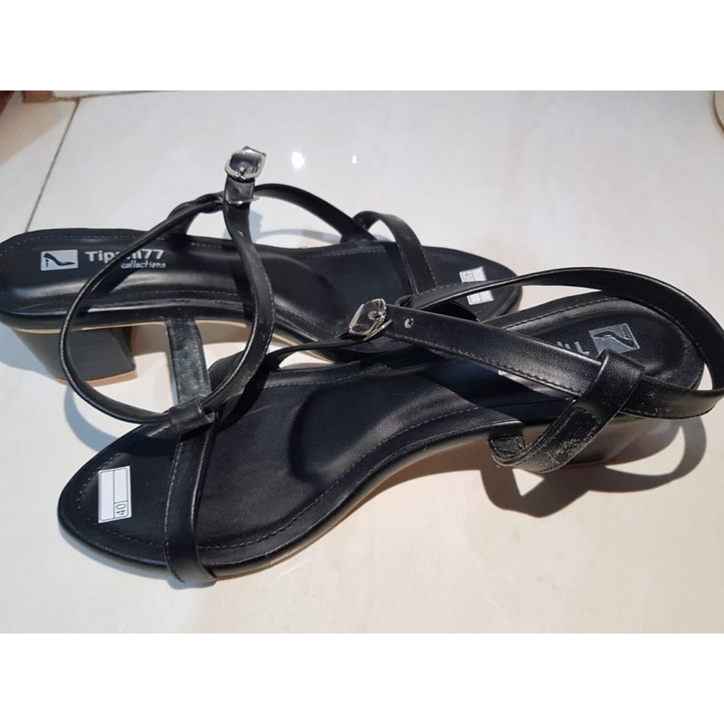 tipani 77 heels black