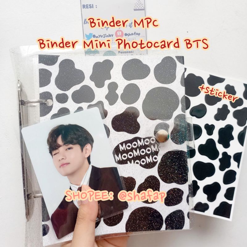 binder MPC bts binder postcard mini photocard bts album mpc binder postcard mpc collect book mini ph