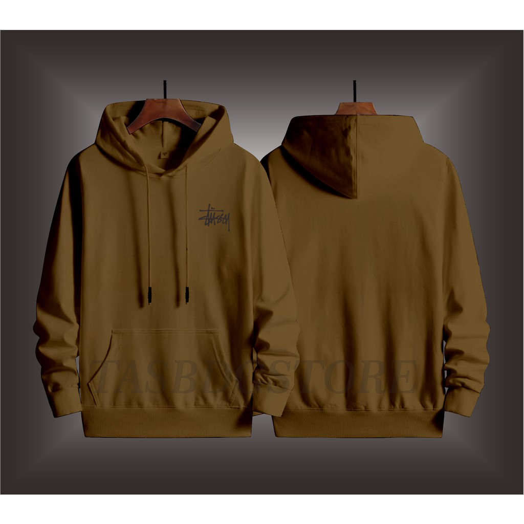 TERMURAH !! COD Jaket Sweater Hoodie Pria Distro StasyOriginal Big Size Jumbo M - XXL