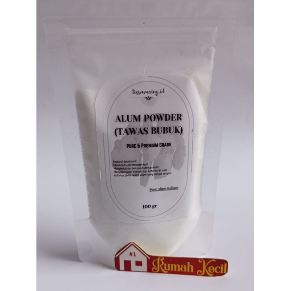 

XING - Pure Alum Powder / Tawas Bubuk Murni Grade Super 100 gr