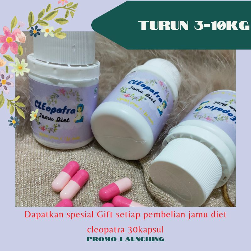 JAMU DIET CLEOPATRA / JAMU DIET HERBAL / AMPUH / HALAL / JAMU DIET PROMO