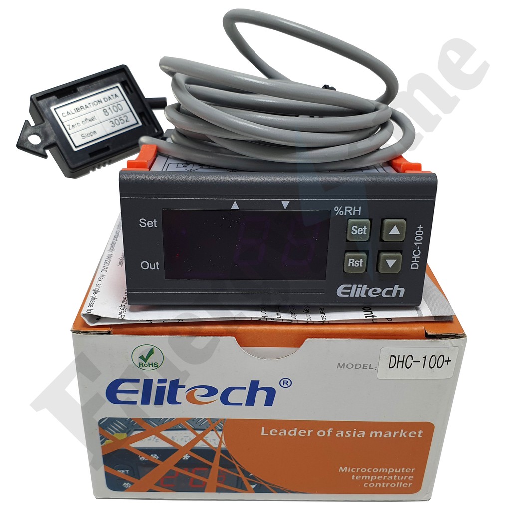 DHC-100+ HYGROSTAT HUMIDITY TEMPERATURE CONTROLLER RELATIVE ELITECH