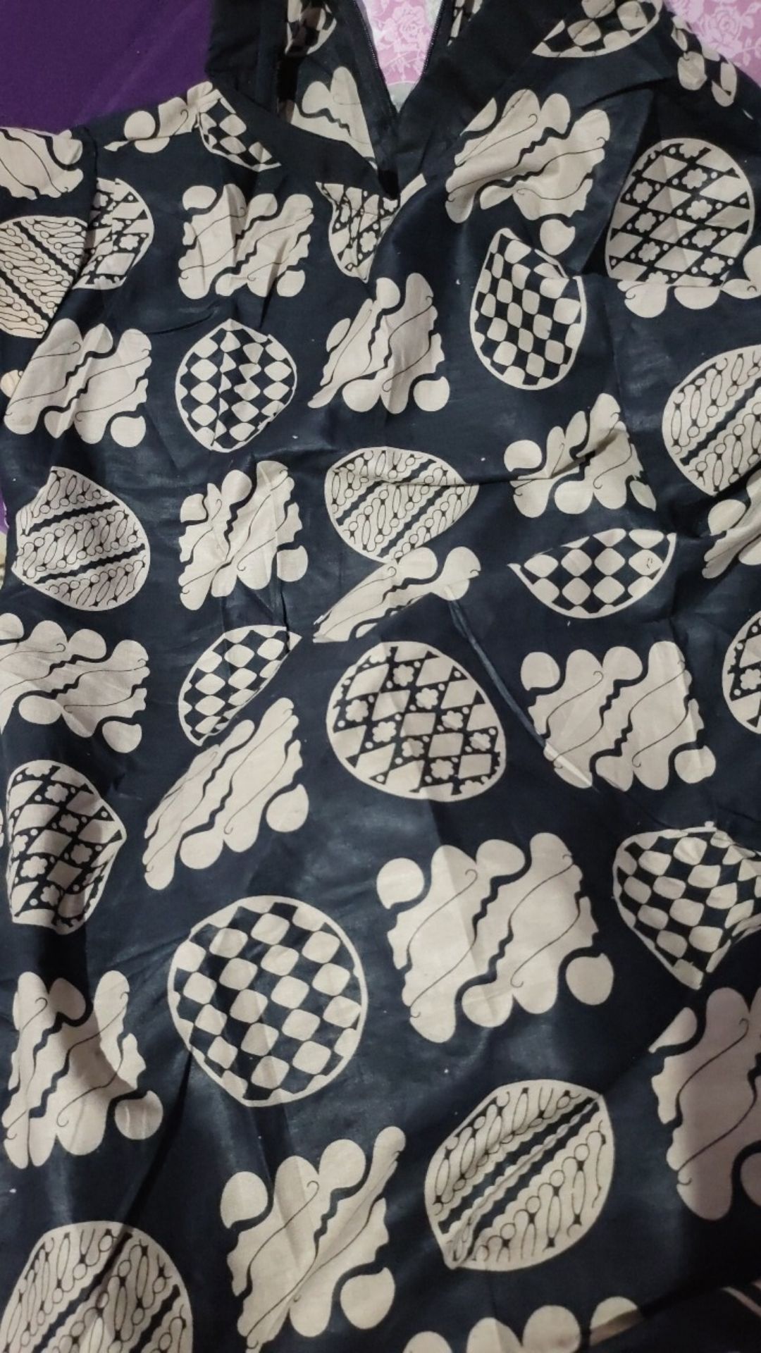 Terlaris Serut Genes Jelita Tunic Navbor Yelbor Whitbor Creambor Tunik Batik Modern Hrb030 Dolbi Dol